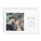 Two Photo with Faux Gold Script | Engagement Party