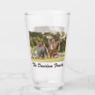 Two Photos and Personalized 16oz Pint Glass