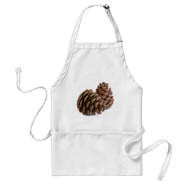 Two pinecones standard apron (Front)