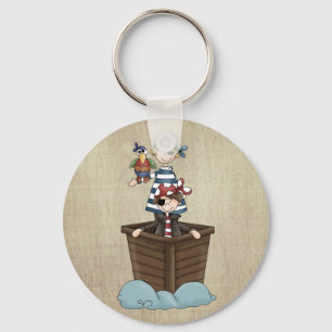 Two Pirates Keychain