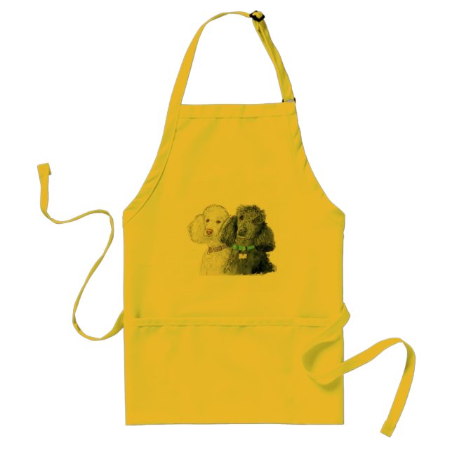 Two Poodles Apron (Front)