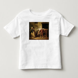Two Post Horses at the Door of a Stable Toddler T-shirt