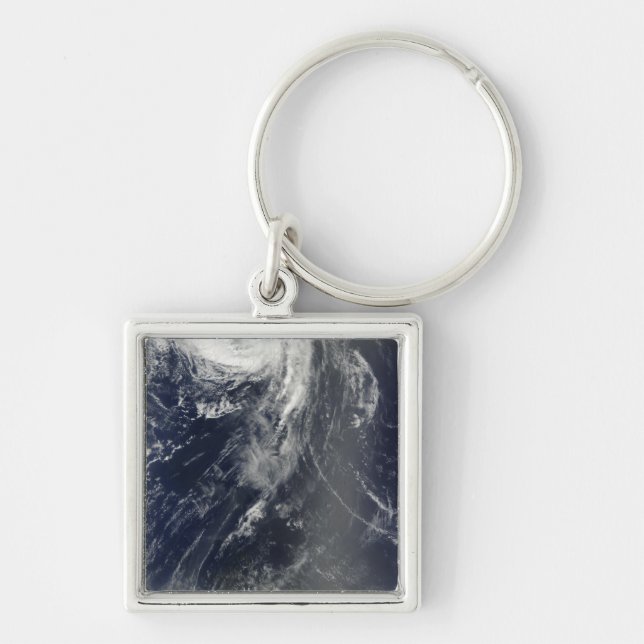 Two powerful storms span the Atlantic Ocean Keychain (Front)