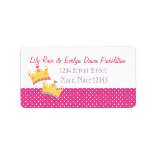 Two Princesses Label