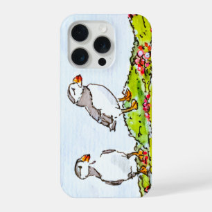 Two Puffins iPhone 15 Pro Case