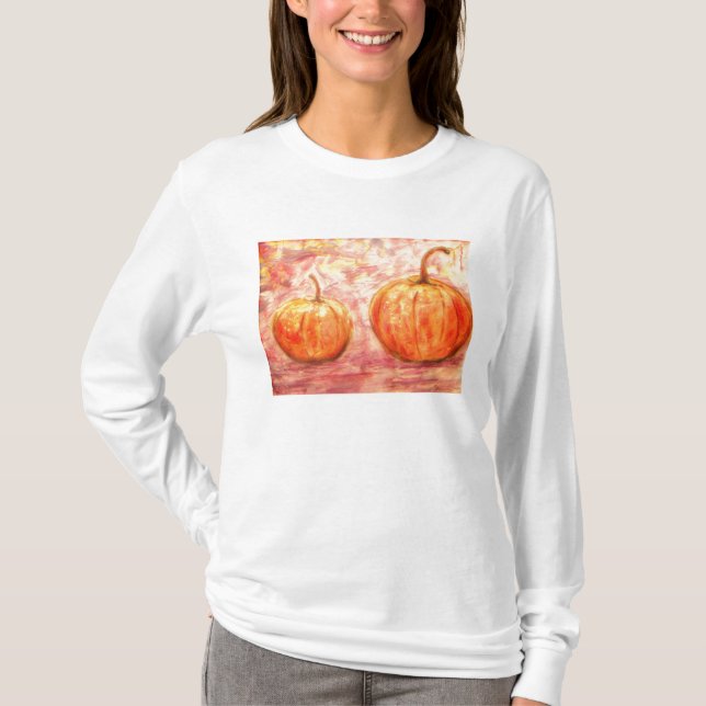 two pumpkins T-Shirt (Front)