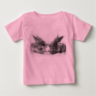 Two rabbits baby T-Shirt