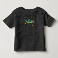 Two Raccoons in a Pea Pod | Whimsical Folk Art