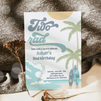 Two Rad Retro Surf Beach 2nd Birthday Party