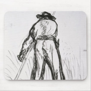 Two Reapers Seen from the Back Mouse Pad