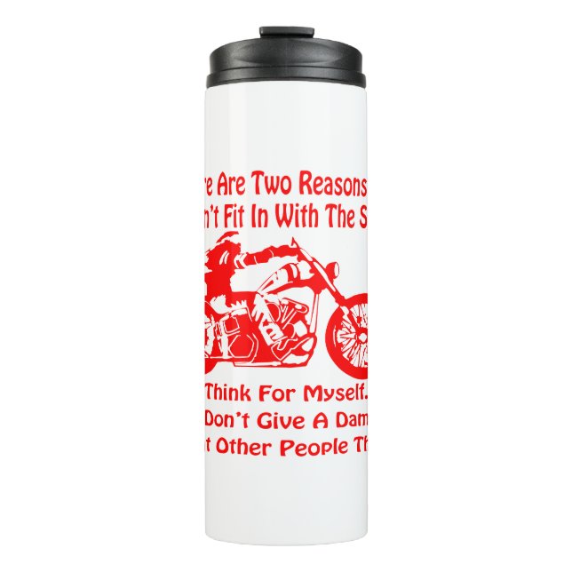 Two Reasons I Don’t Fit In With The Sheep Thermal Tumbler (Front)
