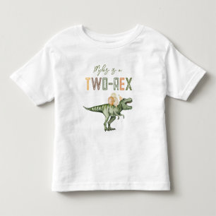 Two-Rex Birthday Party Shirt