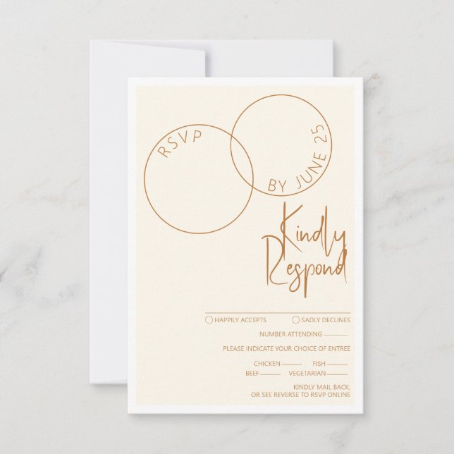 Two Rings Response Card (Front)