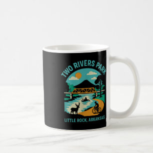 Two Rivers Park In Little Rock, Arkansas, Bridge V Coffee Mug