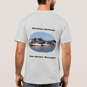 Two Rivers Wisconsin shirt light
