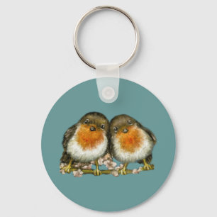 two robins keychain