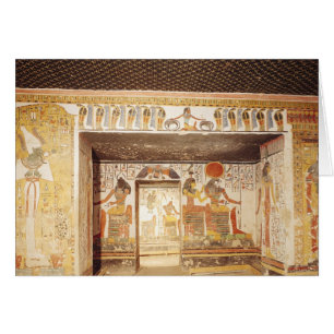 Two rooms from the Tomb of Nefertari