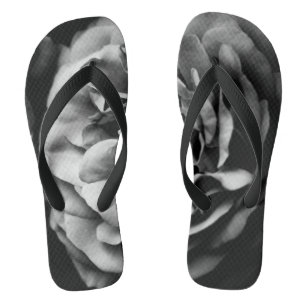 two roses flip flops