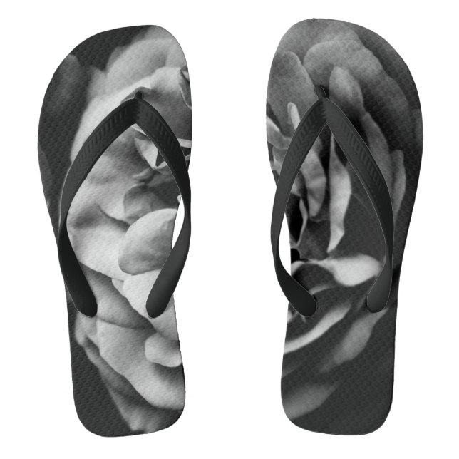 two roses flip flops (Footbed)