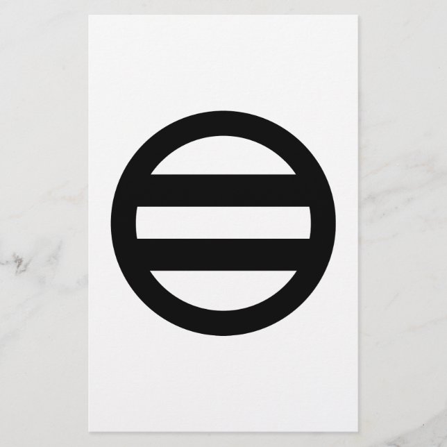 Two rounded stationery (Front)