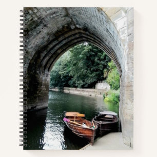 Two rowing boats notebook
