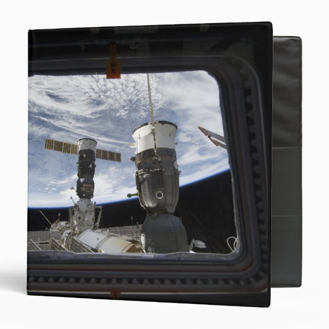 Two Russian spacecraft Binder (Front/Inside)
