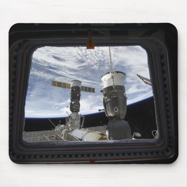Two Russian spacecraft Mouse Pad (Front)