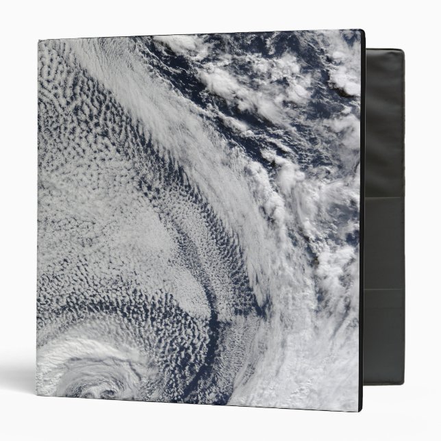 Two S-Shaped Polar Hurricanes Binder (Front/Inside)