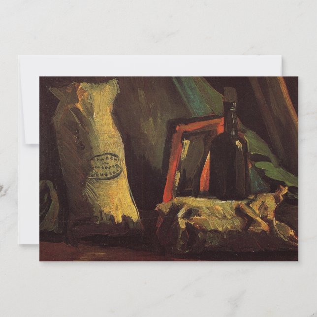 Two Sacks and a Bottle by Vincent van Gogh (Front)