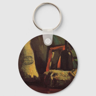Two Sacks and a Bottle by Vincent van Gogh Keychain