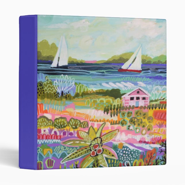 Two Sailboats and Cottage Binder (Front/Spine)
