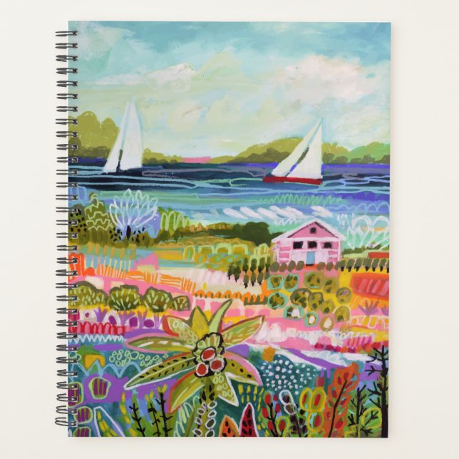 Two Sailboats and Cottage Planner (Front)