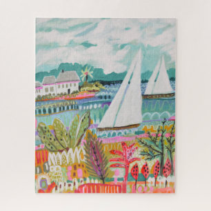 Two Sailboats Jigsaw Puzzle