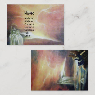 TWO SAINT JOHN AND FALLEN ANGEL BUSINESS CARD