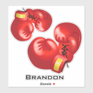 Two sets of Boxing Design Contour Stickers