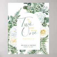 Two Shall Become One Bible Verse Wedding