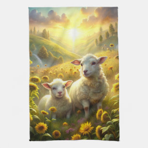 Two Sheep Kitchen Towel