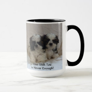 Two Shih Tzu Puppy Mug