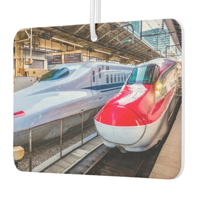 Two Shinkansen at the Tokyo Station Air Freshener (Left)