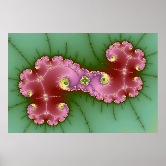 Two Shoes - Fractal Poster (Front)