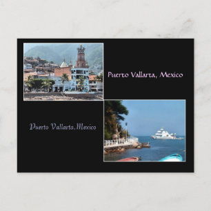two shots from Puerto Vallarta postcard