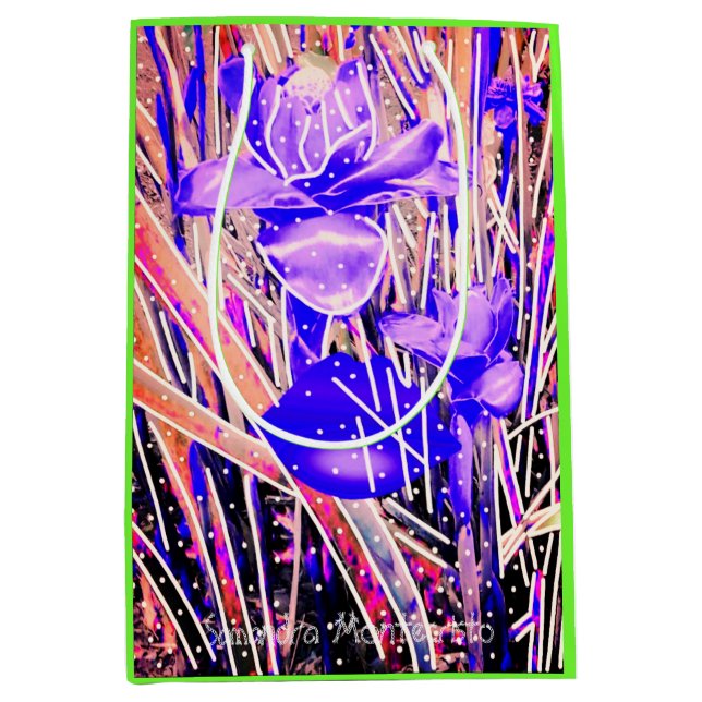 TWO SIDE ART DUO Scroll Collection Gift Bag #4 (Front)
