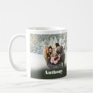 Two Side Personalized Custom Photo Coffee Mug