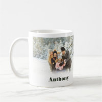 Two Side Personalized Custom Photo Coffee Mug