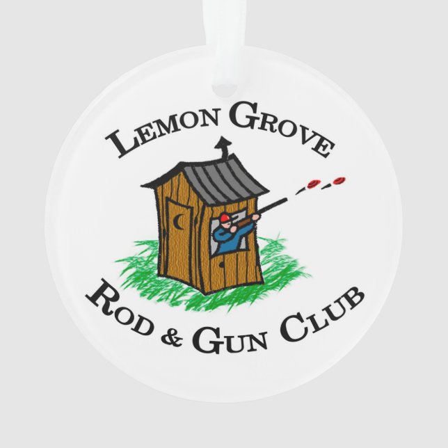 two-sided Christmas ornament (Back)