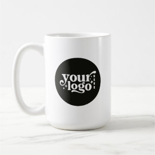 Two-Sided Custom Business Logo Branded Coffee Mug