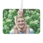 Two-sided custom photo car air freshener