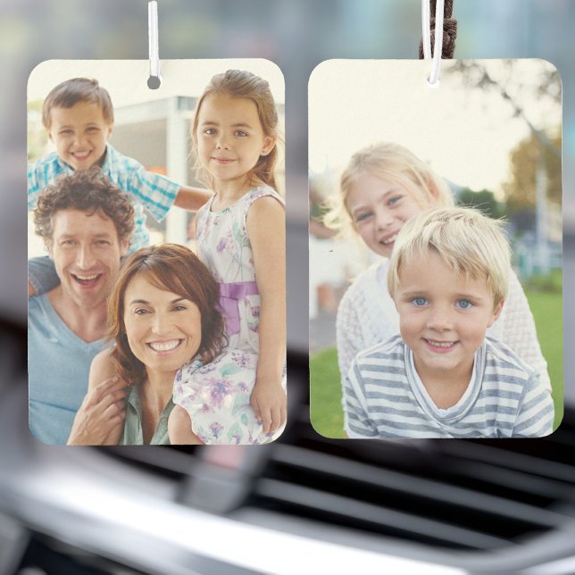 Two sided custom photo car air freshener (Creator Uploaded)