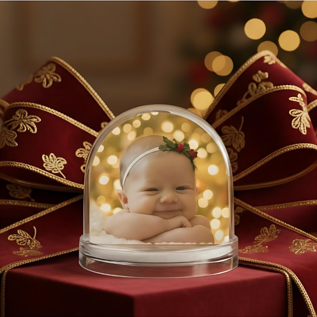 Two-Sided Customizable Snow Globe Snow Globe (Créateur téléchargé)