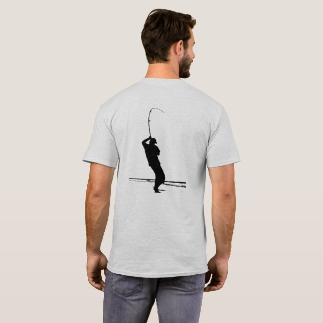 Two sided Fishing T-Shirt  (Back Full)